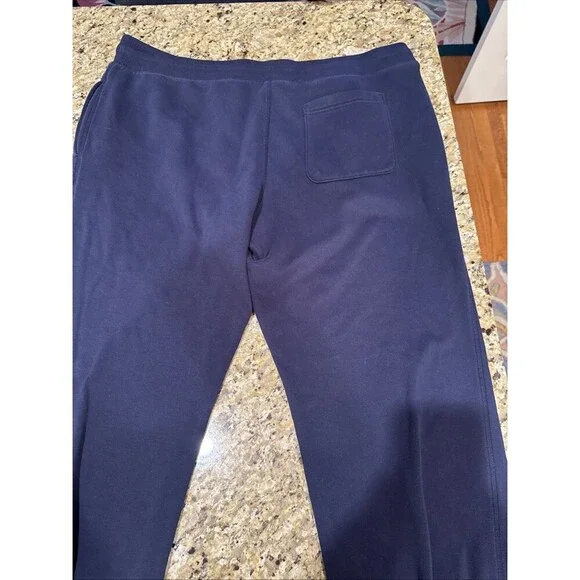 Goodfellow Jogger Pants Mens X-Large Blue Drawstring Tapered Leg Pockets - Picture 5 of 8